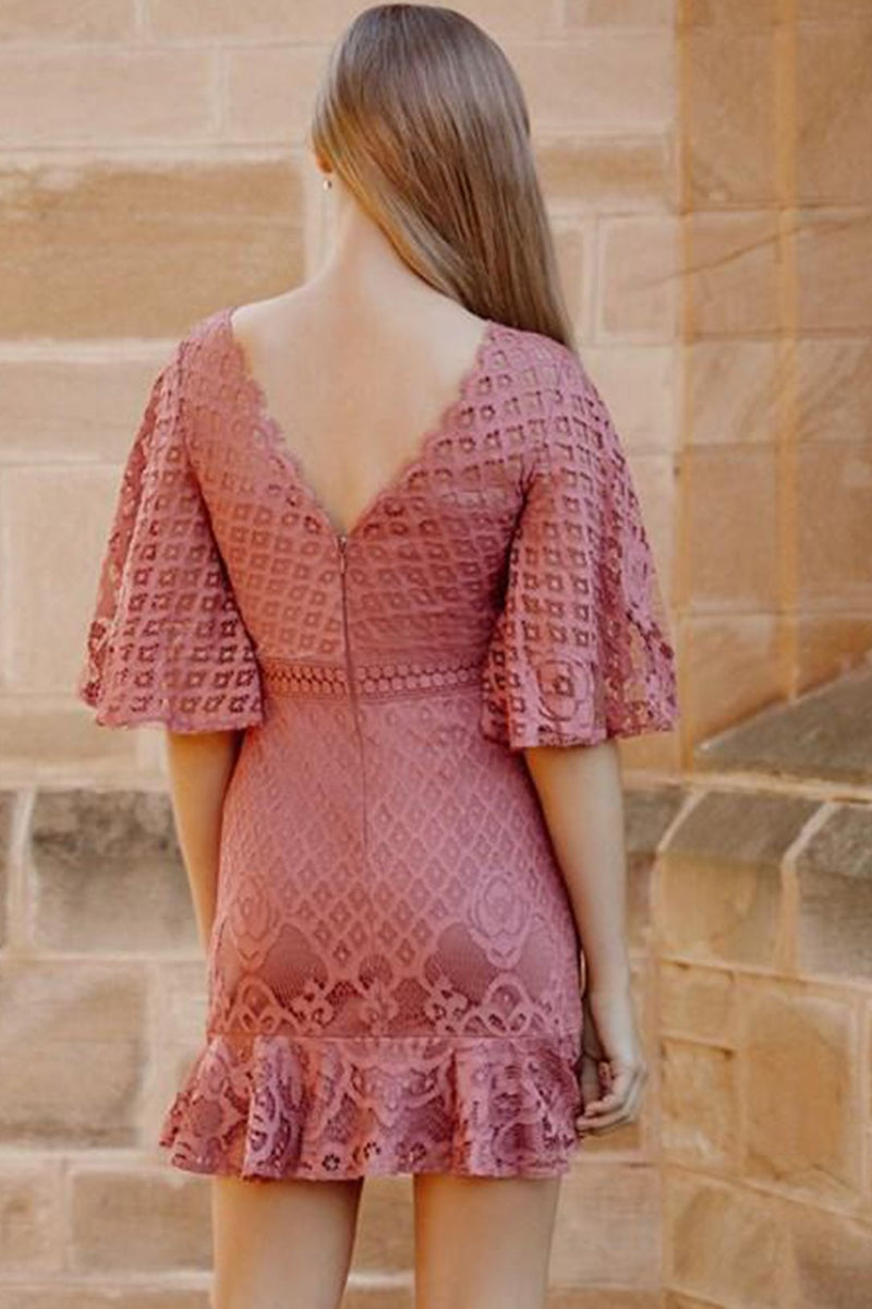 Rey Dress (Mauve)