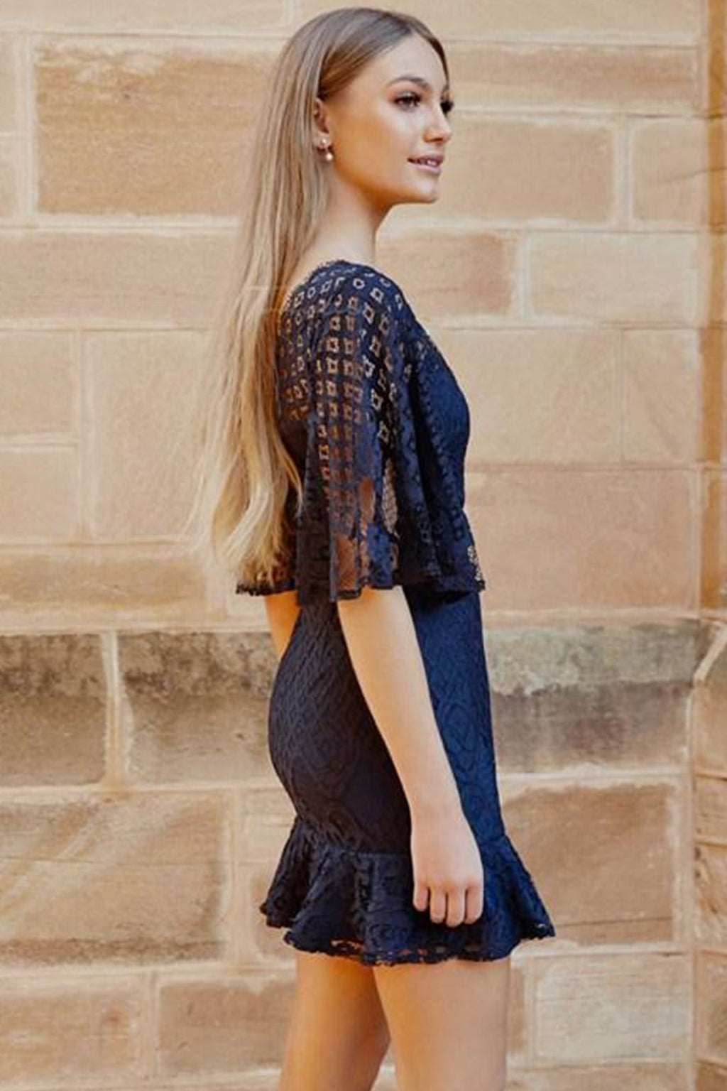 Rey Dress (Navy)