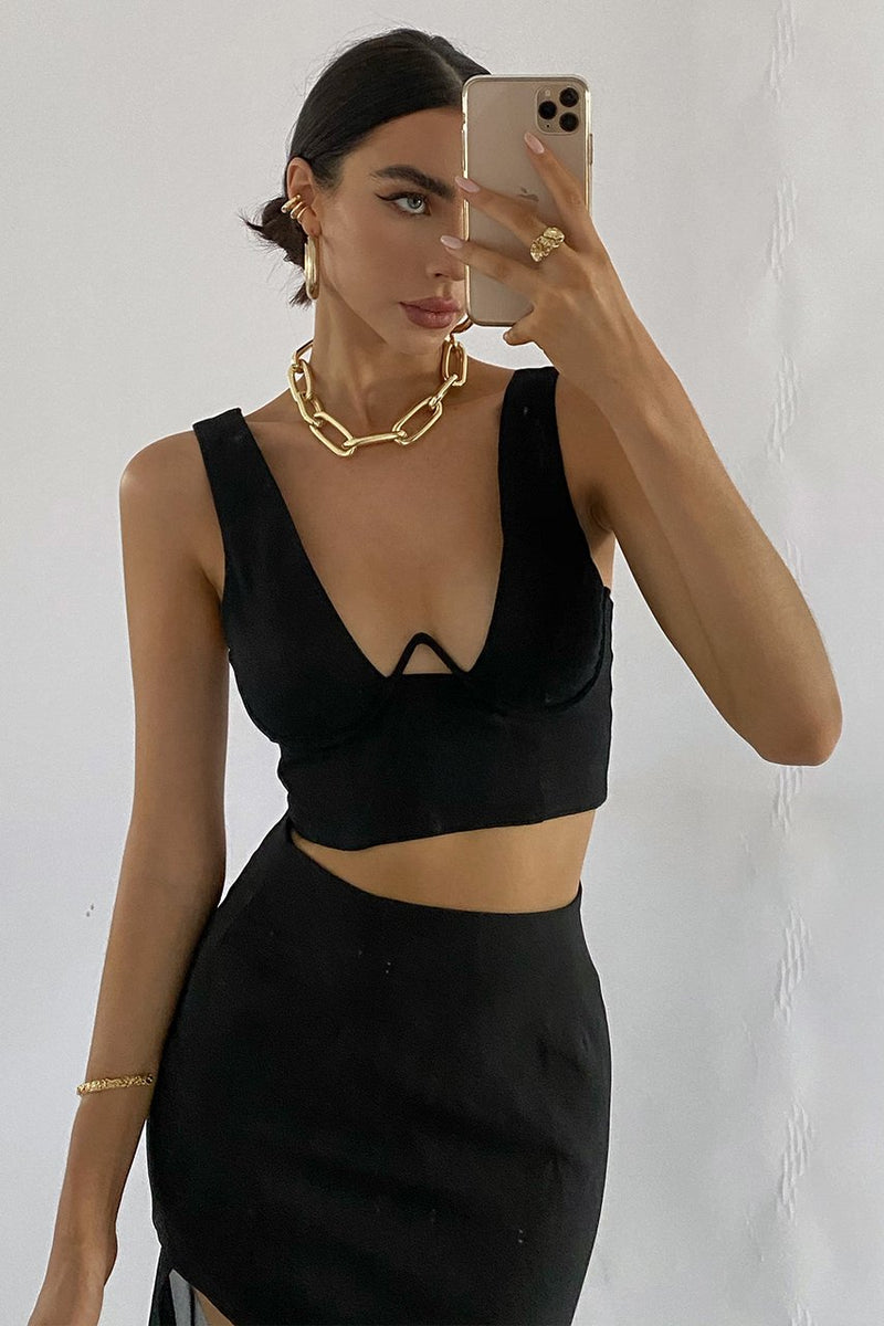 *Roxy Bustier (Black)