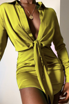 *Ruby Shirt Dress (Citrus)