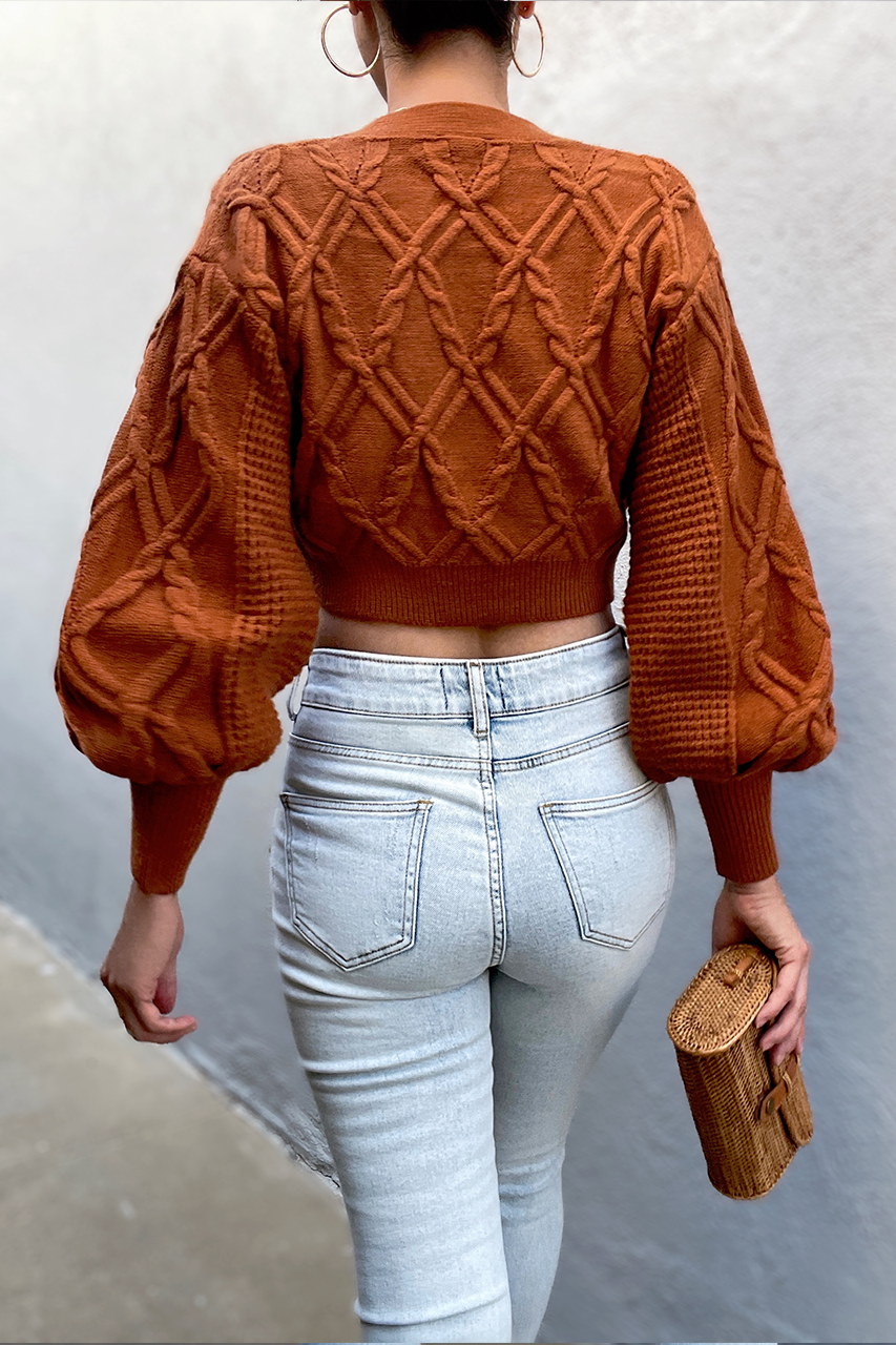 *Sadie Cardigan (Tobacco)