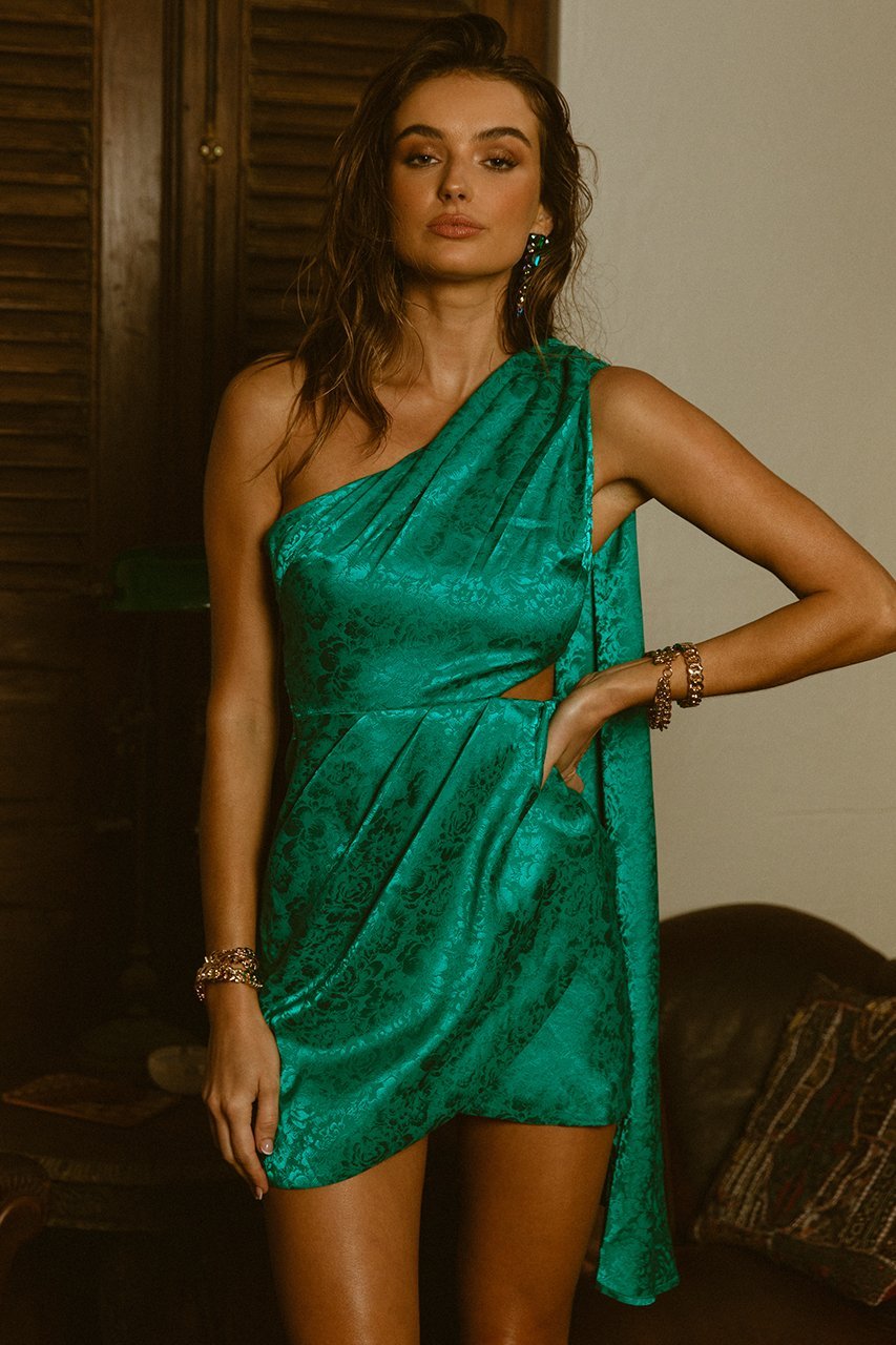 *Serita Dress (Emerald)