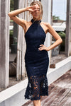 Sonia Dress (Navy)