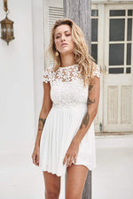Splended Angel Dress (White)