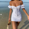 *Lita Mini Dress (White)