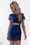Shay Lace Dress (Navy) -  BEST SELLING