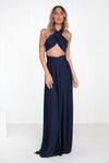 The Perfect Date Multiway Maxi Dress (Navy)