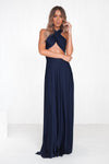 The Perfect Date Multiway Maxi Dress (Navy)