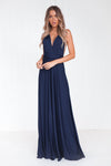 The Perfect Date Multiway Maxi Dress (Navy)