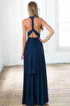 The Perfect Date Multiway Maxi Dress (Navy)