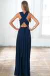 The Perfect Date Multiway Maxi Dress (Navy)