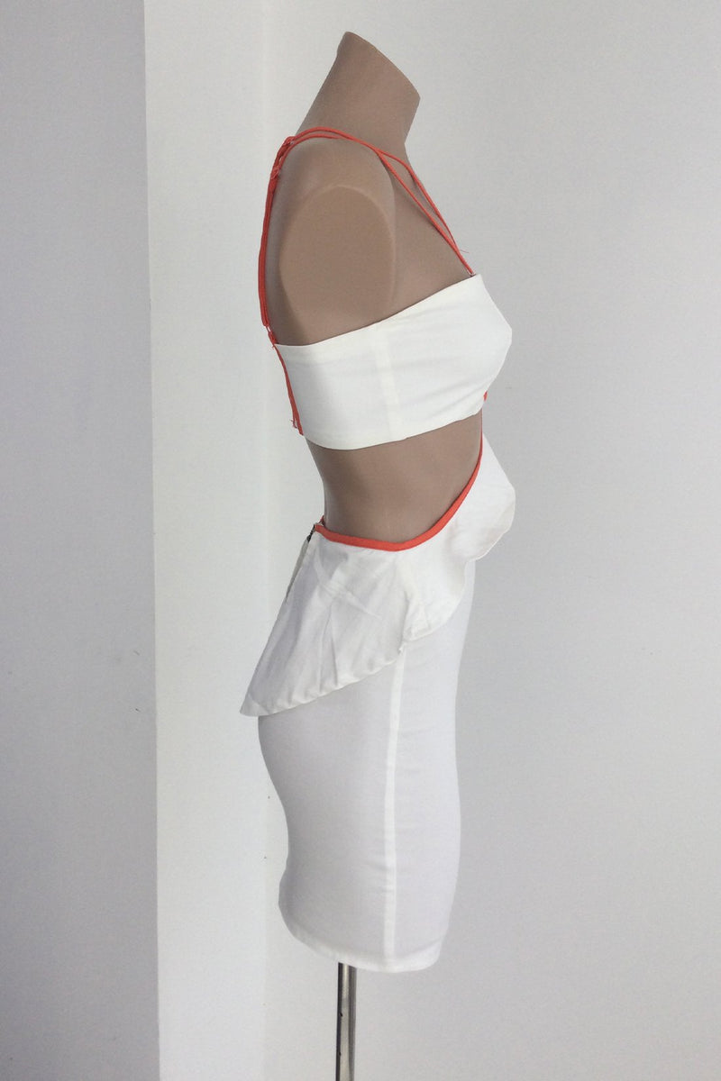 Willow Mini Dress (White)