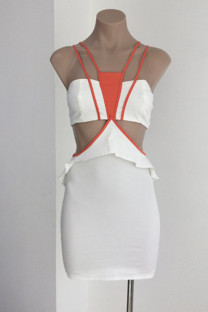 Willow Mini Dress (White)