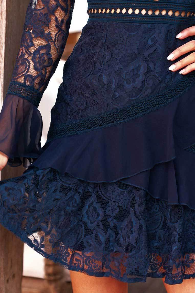 Preen Dress (Navy)