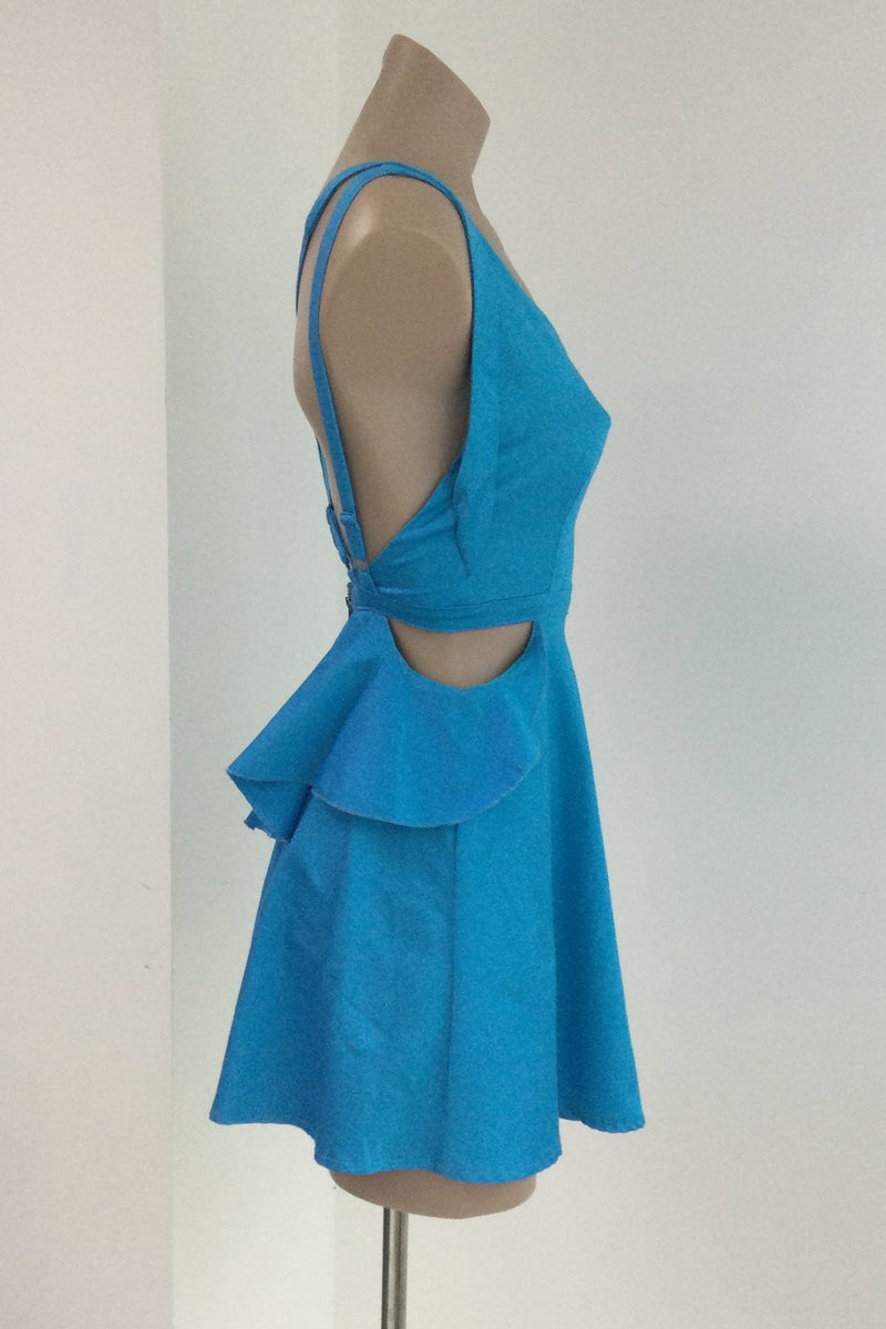 Zenith Mini Dress (Blue)