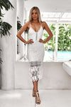 ESTELLE DRESS , WHITE XENIA BOUTIQUE , TWO SISTERS THE LABEL , KYLIE JENNER , KYLIE COSMETICS, KIRSTY FLEMMING , 