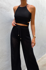 *Jordina Knit Top (Black)