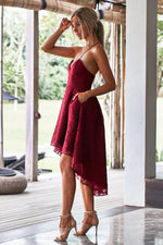 Marilyn Dress (Wine) - BEST SELLING