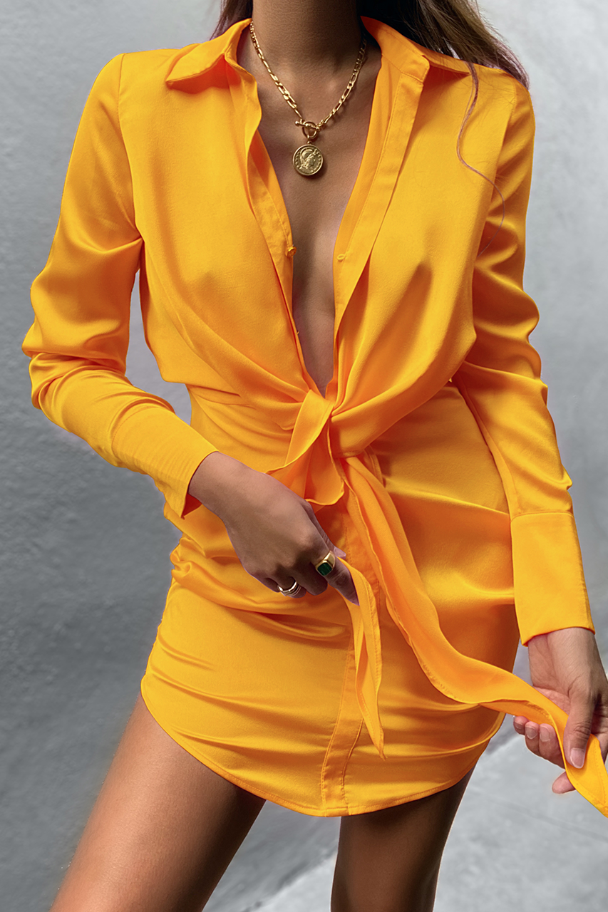 Ruby Shirt Dress (Mango)– UsTrendy