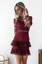 Victorian Dress (Wine)